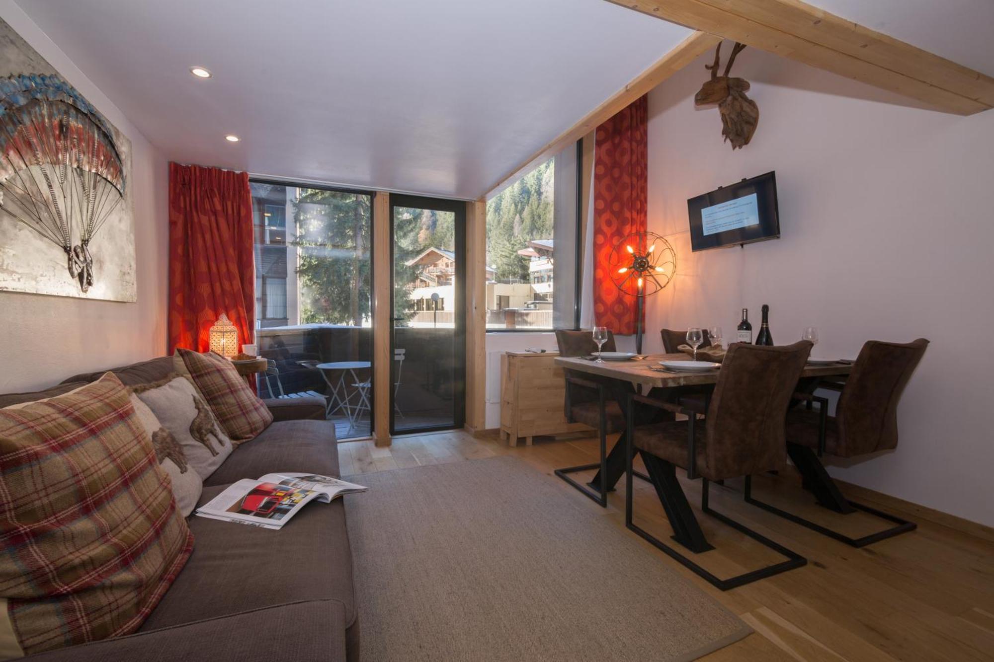Residence Grand Roc - Bruyeres 022 - Happy Rentals Шамони Экстерьер фото